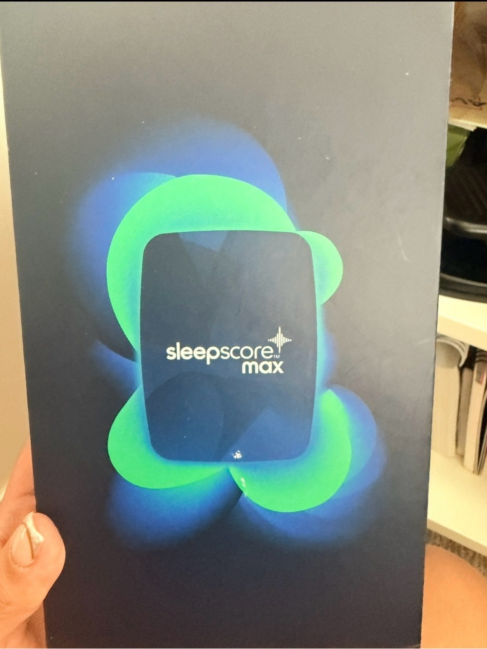 SleepScore Max Contactless Sleep Monitor - Blue/Green